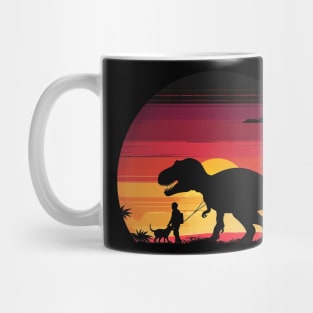 Cat Dinosaur Plot Mug